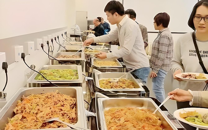 晉江食堂承包商打造綠色環保餐廳