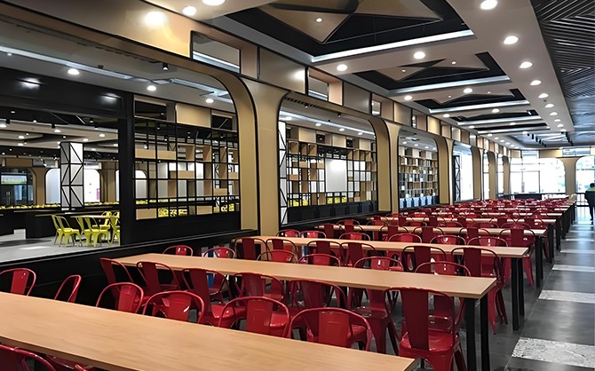福清企業食堂環境圖片